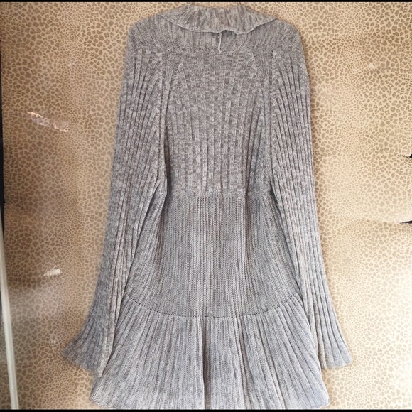 Apt 9 Gray Open Faced Cocoon Cardigan, Size L - Picture 10 of 14